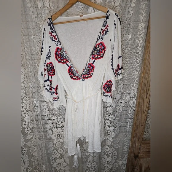 free people cora mini dress Free People Women's Cora Dress Red X-Small at Amazon Women's Clothing store